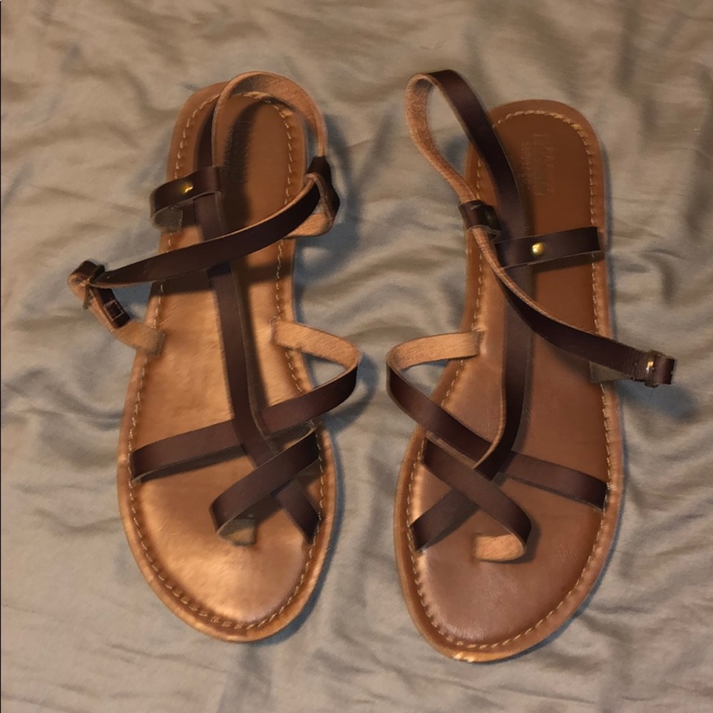 strappy sandals